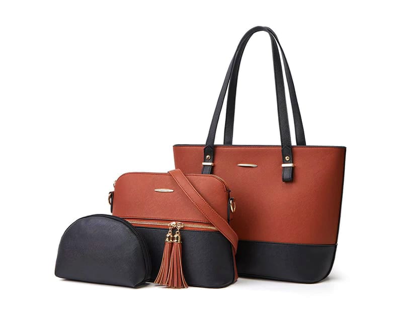 Grace PU Leather Tote bag - Bellaria
